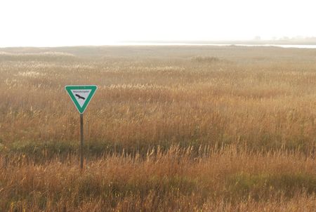 Naturschutzgebiet Schild