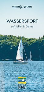 Segelboot auf der Schlei - Titelbild Flyer